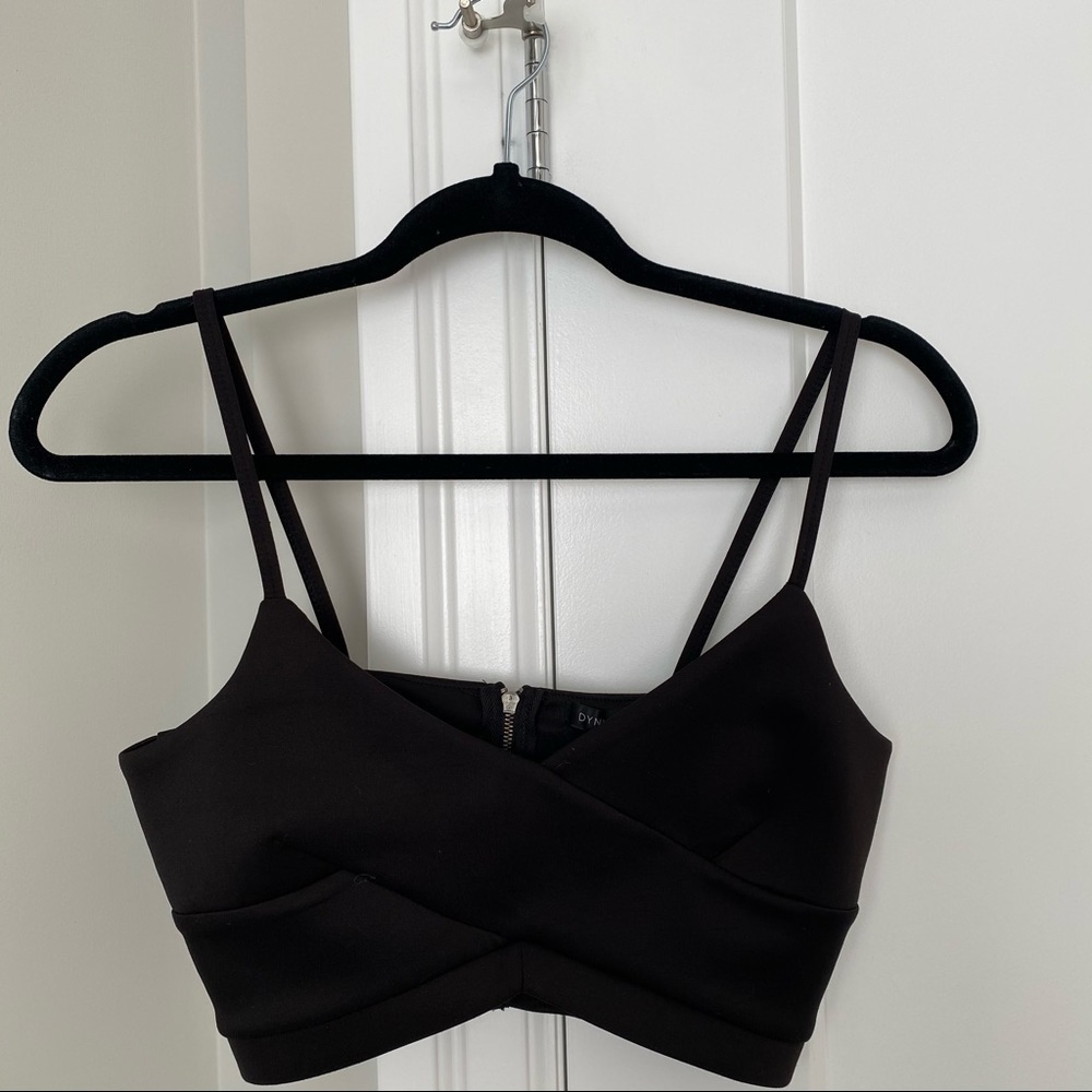 ❄️ Black Dynamite Cropped Top​​​​​​
